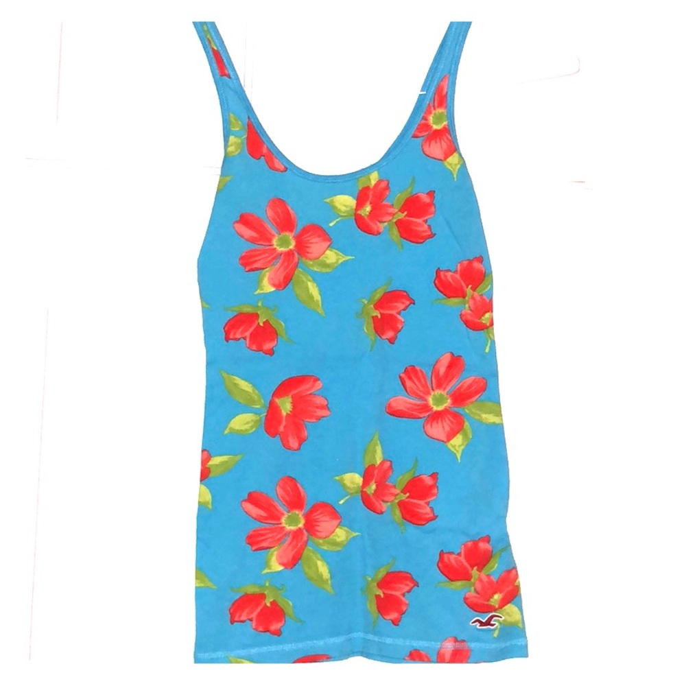Hollister floral tank
